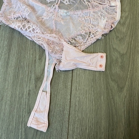Free People Showoff Lace Bodysuit Ballet Combo Size Small - Picture 6 of 13